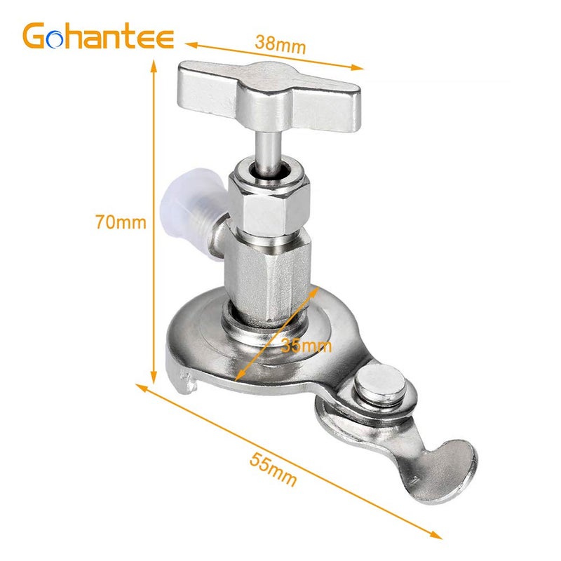 gohantee R134A Can Tap, Dispensing Valve Bottle Opener, Universal Refrigerant Dispenser Valve Tool, 1/4 SAE for R12 R22 R502 Air Conditioning - Image 5